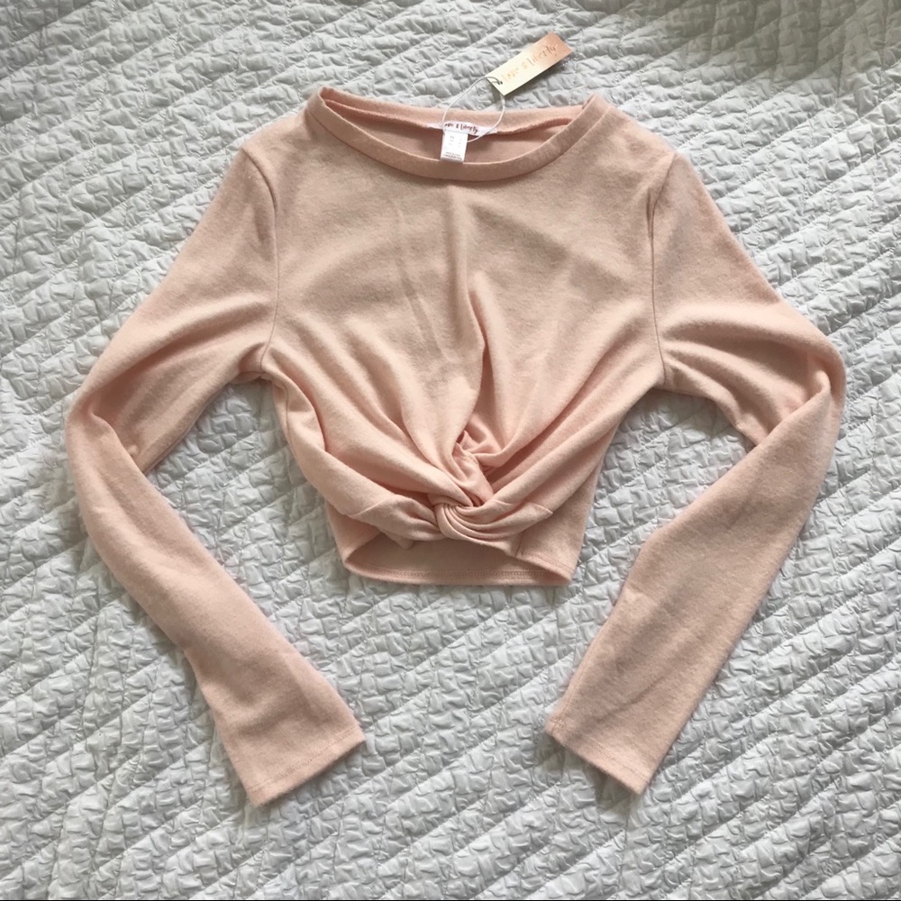 Twist Front Crop Top
